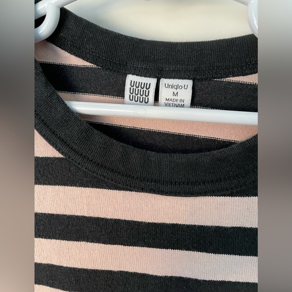 Uniqlo kids striped crewneck - medium - Picture 2 of 3